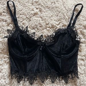 Dollskill Widow Dark Morphine Bra XS